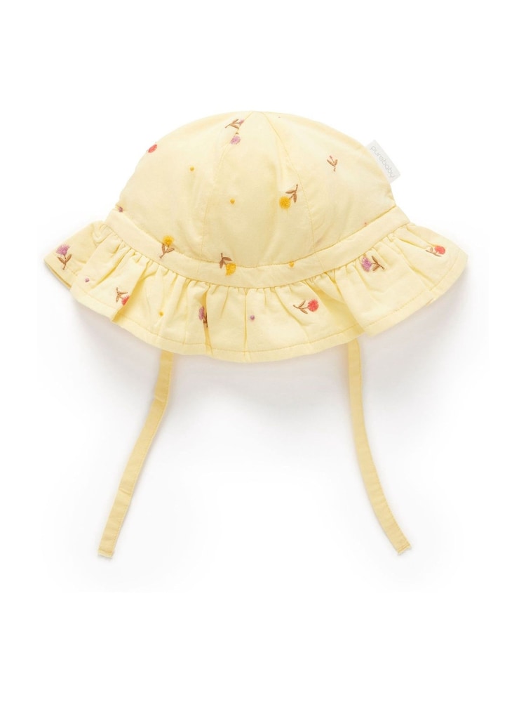 Purebaby Gingham Hat - Image 2 of 4