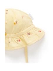 Purebaby Gingham Hat - Image 3 of 4