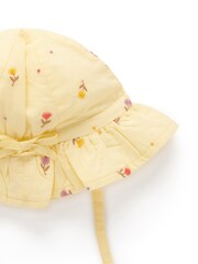 Purebaby Gingham Hat - Image 4 of 4