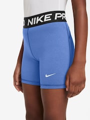 Nike Blue Pulse Pro Dri-FIT 5 inch Shorts - Image 3 of 4