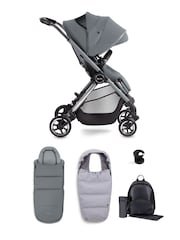 Silver Cross Grey Dune Newborn Pod and Accessories Bundle - Image 1 of 6