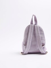 River Island Purple Girls Iridescent Backpack - Image 2 of 3