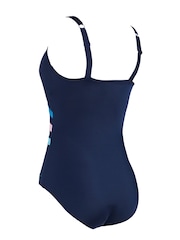 Zoggs Wrap Panel Classicback One Piece Swimsuit with Foam Cup Support and Adjustable Straps - Image 7 of 7