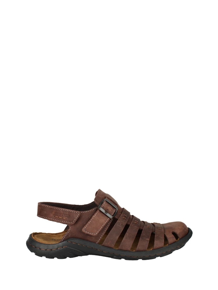 Josef Seibel Logan 70 Brown Sandals - Image 2 of 4
