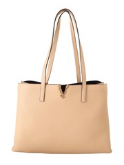 Versace Calf Leather Shoulder And Handbag Nude Tote - Image 1 of 4