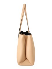 Versace Calf Leather Shoulder And Handbag Nude Tote - Image 2 of 4