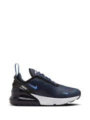 Синий - Детские кроссовки Nike Air Max 270 - Image 1 of 1