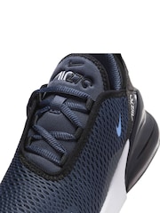 Nike Blue Air Max 270 Junior Trainers - Image 9 of 10