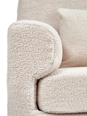 Gaia Baby Biscuit Serena Nursing Rocking Chair with Oak Legs and Footstool - Image 4 of 5