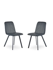 Julian Bowen Set of 2 Black Goya Dining Chairs - Image 3 of 5