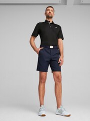 Puma Black Pure Solid Golf Mens Polo Shirt - Image 7 of 10