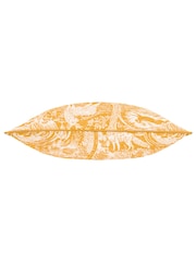 Furn Ochre Winter Woods Animal Chenille Cushion - Image 3 of 5