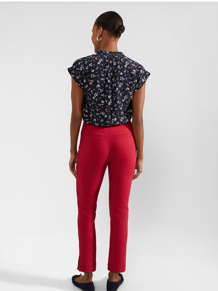 Hobbs Pink Giselle Capri Trousers - Image 2 of 4