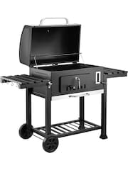 Callow Black XXL BBQ Grill And Adjustable Tray - Image 3 of 6
