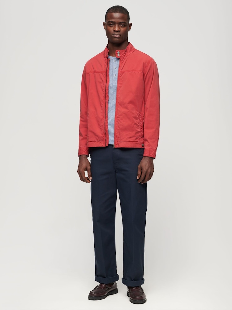 Rojo - Chaqueta Harrington clásica de Superdry - Imagen 2 de 6