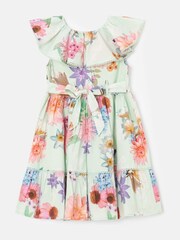 Angel & Rocket Green 100% Cotton Chloe Collar Dress - Image 7 of 7