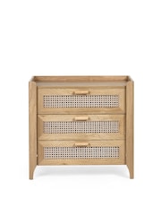 Julian Bowen Brown Sydney 3 Drawer Chest - Image 3 of 6