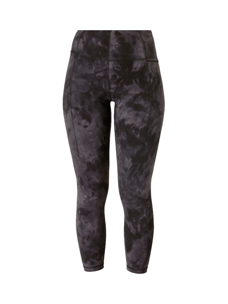 Sweaty Betty Black Spray Dye Print 7/8 Length Super Soft Yoga Leggings - Image 7 of 7