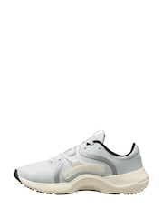 Nike White/Silver In-Season 13 Training Trainers - Image 2 of 4