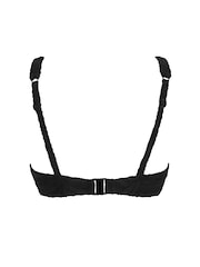 Pour Moi Black Non Padded Underwired Ibiza Bikini Top - Image 4 of 4