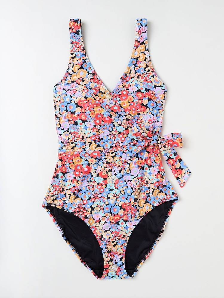 FatFace Maisie Pink Pop Floral Swimsuit - Image 4 of 4