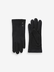Black Wool Blend Gloves 1 Pack - Image 3 of 3