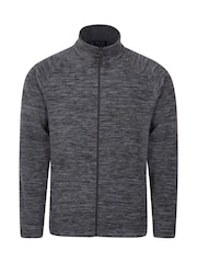 Mountain Warehouse Light Black Mens Snowdon II Full-Zip Fleece Jacket - Image 5 of 9