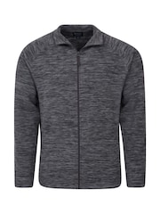 Mountain Warehouse Light Black Mens Snowdon II Full-Zip Fleece Jacket - Image 8 of 9