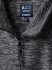 Mountain Warehouse Light Black Mens Snowdon II Full-Zip Fleece Jacket - Image 9 of 9