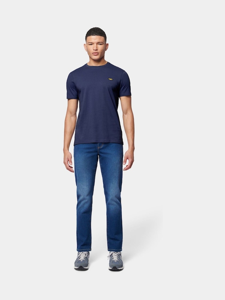 Hellblau - Flyers Mens Classic Fit 100% Cotton T-Shirt - Bild 2 von 9