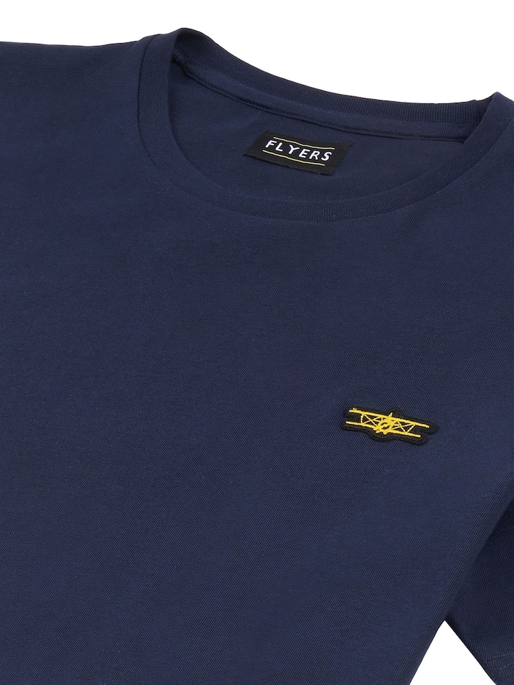 Hellblau - Flyers Mens Classic Fit 100% Cotton T-Shirt - Bild 9 von 9