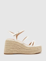 Weiß - Schuh Vienna Strappy Wedges - Bild 1 von 4