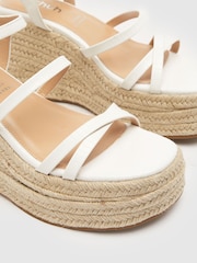 Weiß - Schuh Vienna Strappy Wedges - Bild 2 von 4