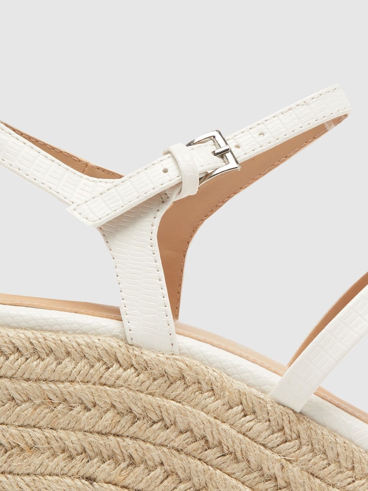 Weiß - Schuh Vienna Strappy Wedges - Bild 4 von 4