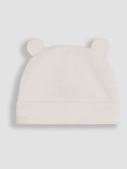 JoJo Maman Bébé Blue Rib 2-Pack Baby Hats - Image 3 of 3