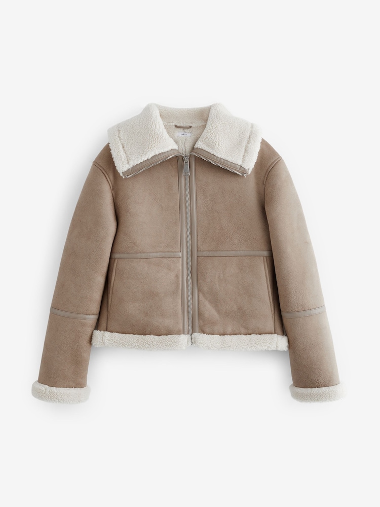 Acheter neutre Veste aviateur Teddy Borg from Next Luxembourg