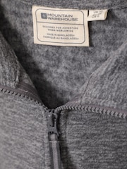 Mountain Warehouse Grey Womens Snowdon Melange II Full-Zip Fleece - Image 5 of 5