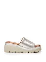 Moda In Pelle Namya High One Band Netty Wedges - Image 2 of 5