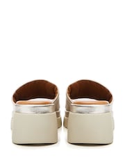 Moda In Pelle Namya High One Band Netty Wedges - Image 4 of 5