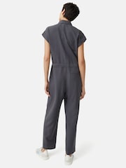 Jigsaw Linen Zip Front Jumpsuit - Image 2 of 6