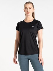 Dare 2b Corral Lightweight Black T-Shirt - Image 1 of 6
