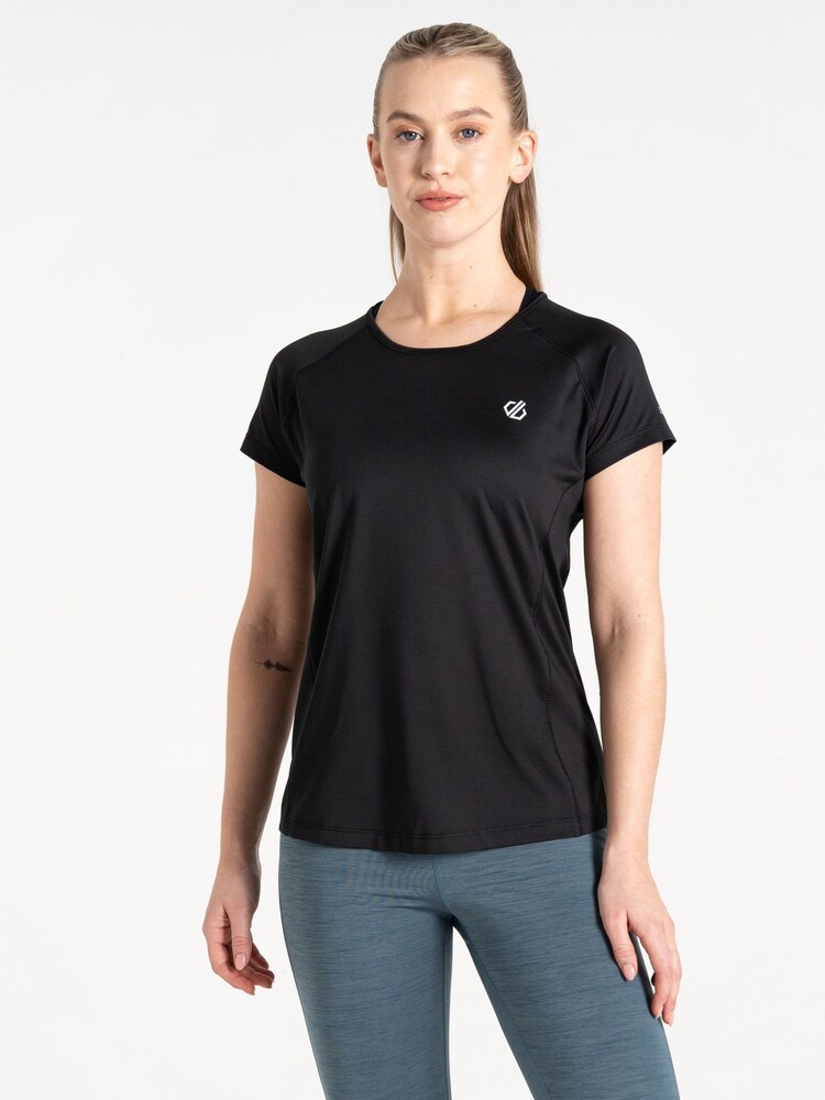 Dare 2b Corral Lightweight Black T-Shirt - Image 1 of 6