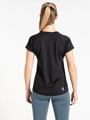 Dare 2b Corral Lightweight Black T-Shirt - Image 2 of 6