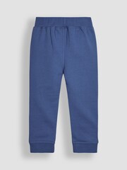 JoJo Maman Bébé Denim Blue Bug Appliqué Pet in Pocket Joggers - Image 2 of 4