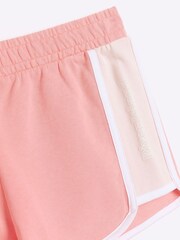 River Island Pink Girls 100% Cotton Tank and Runner Short Set - Image 3 of 4