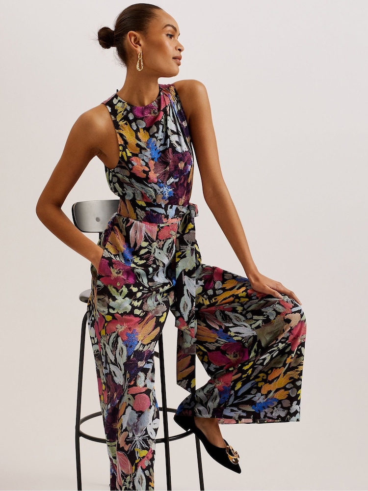 комбинезон-халтер с драпировкой горловины Ted Baker Orta - Image 1 of 6