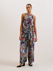 комбинезон-халтер с драпировкой горловины Ted Baker Orta - Image 2 of 6
