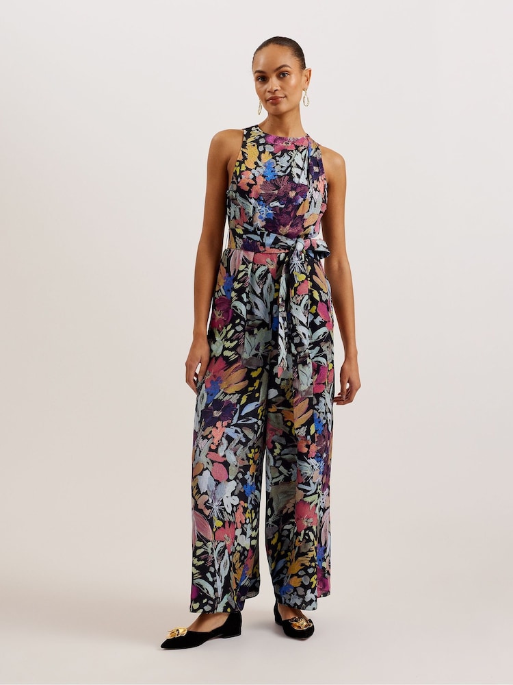 комбинезон-халтер с драпировкой горловины Ted Baker Orta - Image 2 of 6