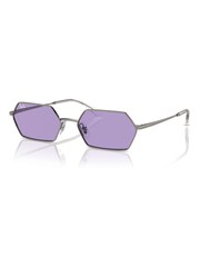 Ray Ban Grey Yevi Rb3728 Rectangle Sunglasses - Image 5 of 8