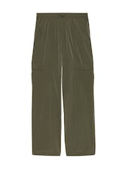 Victoria's Secret PINK Olive Green Parachute Cargo Trousers - Image 3 of 3
